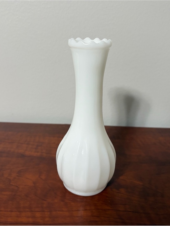 Other - White Milk Glass Bud Vase